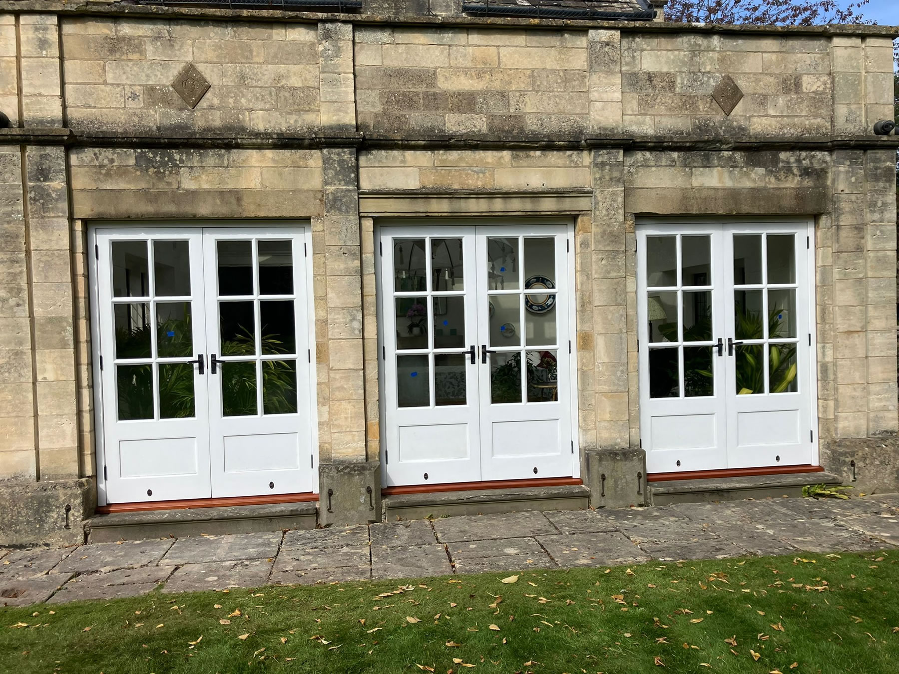 Handcrafted conservatory blending classical and modern design